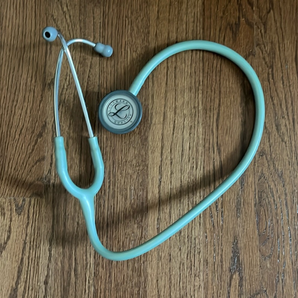 Littmann stethoscope mint green